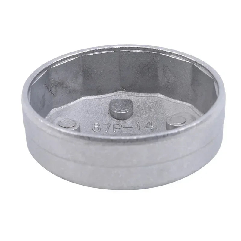 Wrench Auto Tool 1/2 Square Drive 65mm 67mm 74mm 79mm End Cap Oil Filter Wrench Auto Hand Tools Remover Tool Car Accessories Car Mobile World