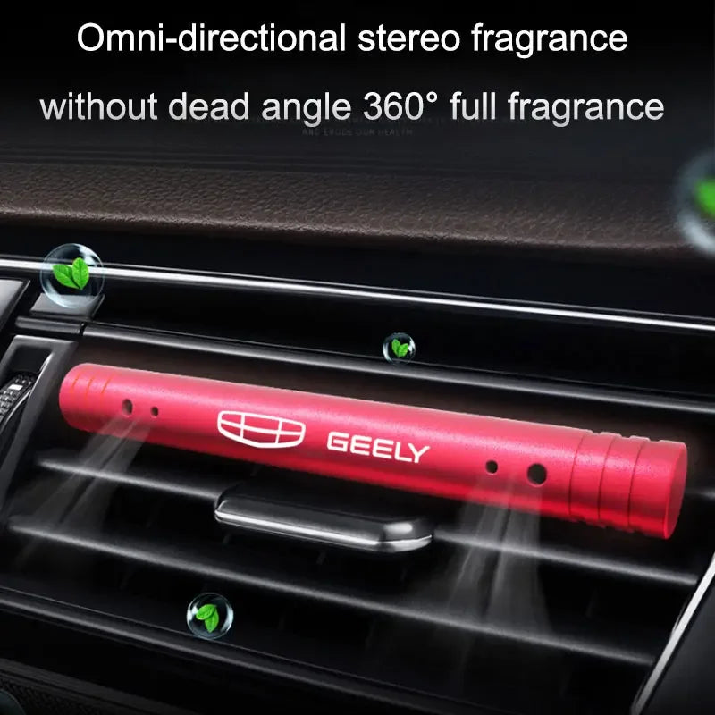 Explosions automobile air aromatherapy For Geely geometry C Emgrand Gc6 Gx3 Ec7 Atlas Coolray Cross NL3 X6 GS car Accessories Car Mobile World