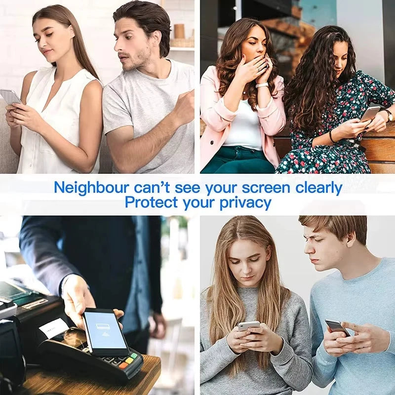 5/1pcs Anti-Spy Screen Protector For iPhone 17 Air 13 12 11 14 16 15 Pro Max XS Max X XR 6 7Plus SE Privacy Glass Tempered Glass Car Mobile World