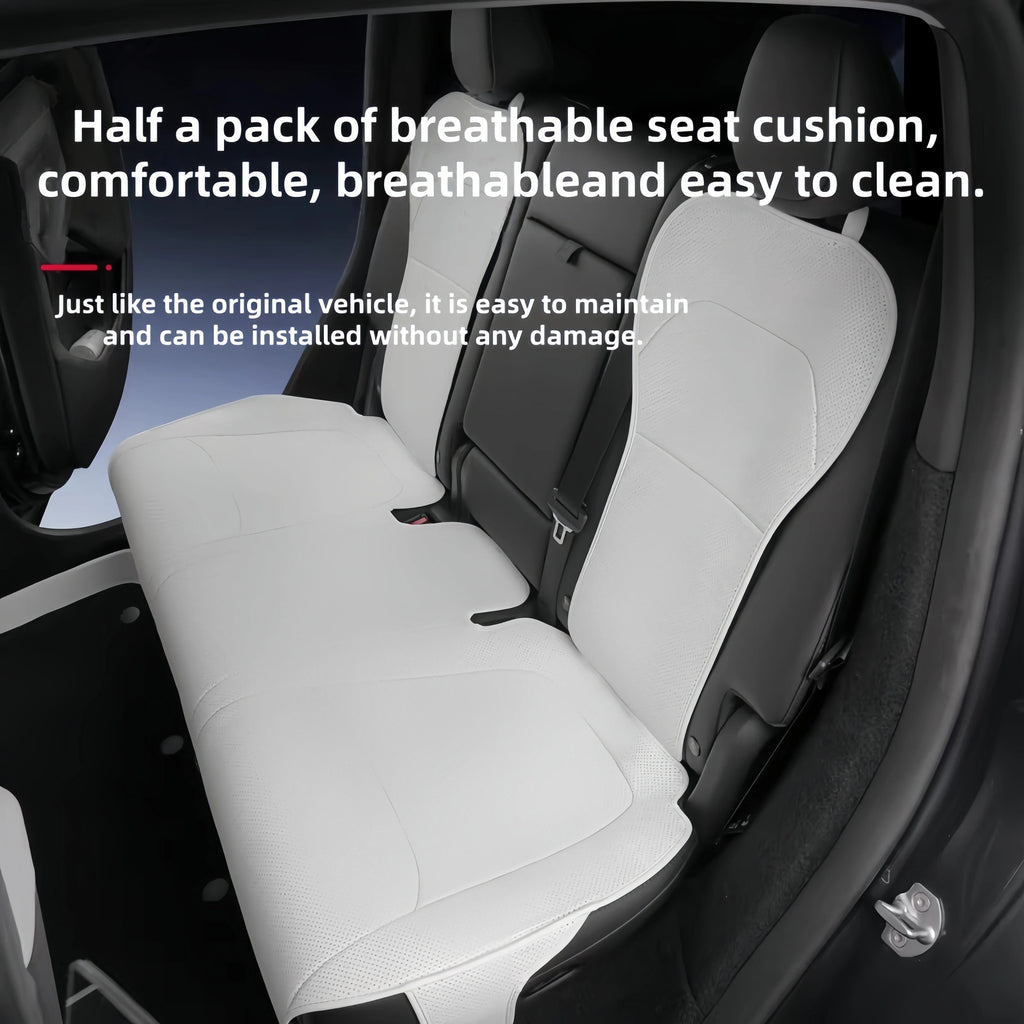 7-Piece Set Tesla Model Y Juniper 2025+ Standard Exclusive Semi-Cover Seat Covers Breathable All-Season Interior Accessories CM World