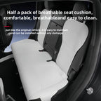 7-Piece Set Tesla Model Y Juniper 2025+ Standard Exclusive Semi-Cover Seat Covers Breathable All-Season Interior Accessories CM World