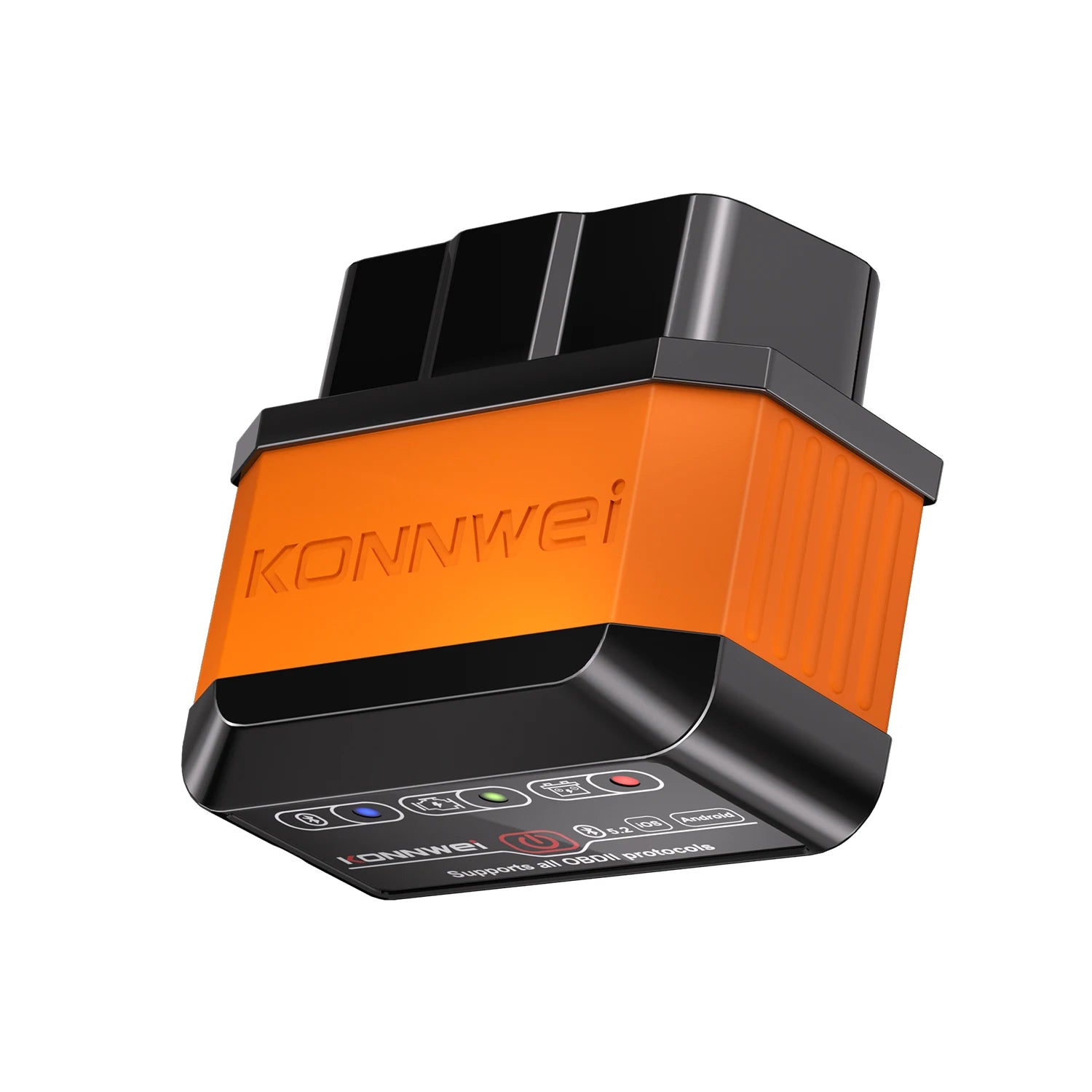 KONNWEI Car OBD2 Diagnostic Tool Bluetooth Connection MAXOBD App View Clear Engine Error Codes Car OBD2 Fault Scanning Tool Car Mobile World