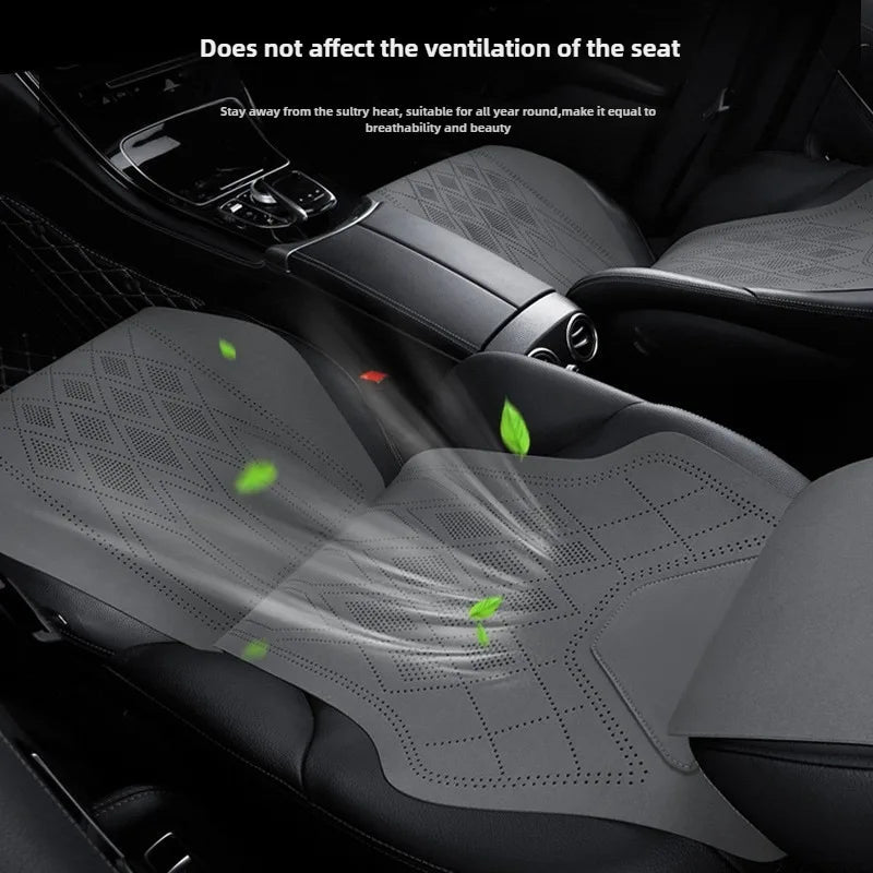 Luxury Suede Car Seat Covers Universal Car Seat Covers Full Set Cars Seats Accessories Car Seat Protector Cover Seats Cushion CM World