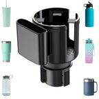 Car Cup Holder Expander Cupholder Adapter Multipurpose Auto Interior Expandable Organizer Storage Accessories With Phone Holder CM World