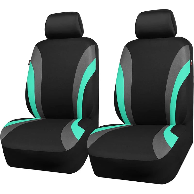 Polyester Fabric Car Seat Covers Rear Seat Backest With 3 Zipper Can Split Universal Size Seat Covers Fit For Most Car SUV Truck