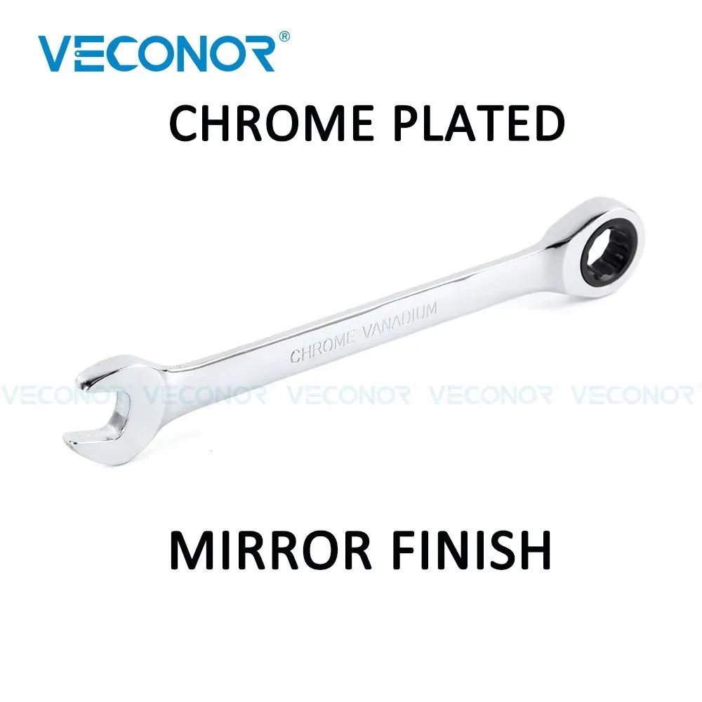 1pc 1/4 9/32 5/16 Inch Imperial Size Wrench Keys Ratchet Spanner Wrench Set Universal Hand Tools Car Repair Tool