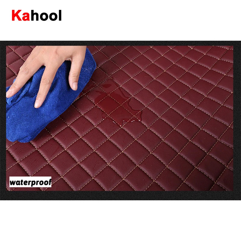 KAHOOL Custom Car Floor Mats For Bentley Bentayga Auto Carpets Foot Coche Accessorie