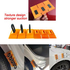 New Paintless Glue Puller Tabs Dent Car Repair Tool Vehicle Dent Removal Repairing Tool Set Orange Dent Puller Kit CM World