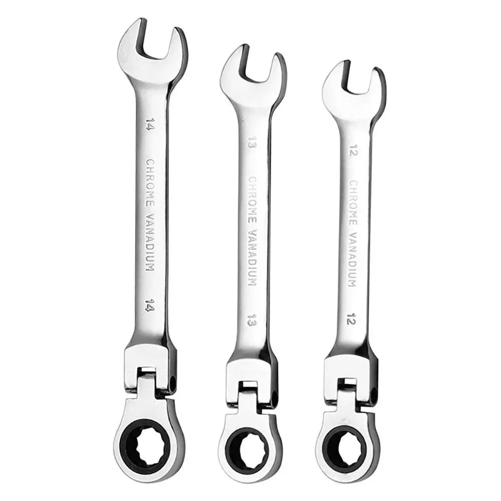 Dual Heads Dual Heads Ratchet Wrench Quick Release 72 Teeth Reversible Ratchet Spanner Ratcheting Combination Wrenches