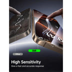 High-Definition Tempered Glass Screen Protectors, Full-Screen High-Definition, High Hardness And Scratch Resistance, for iPhone 17 16 15 14 13 12 11 Pro Max 14 15 16 Plus 16e,17Air 3 pcs