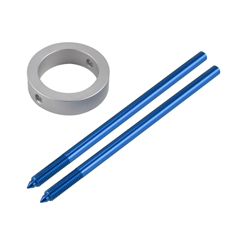 NICECNC Motorcycle Double Ended Fork Cartridge Damper Rod Holding Plate Tool for 13.3/14.3mm Cartridge Rod for KTM Honda Yamaha CM World