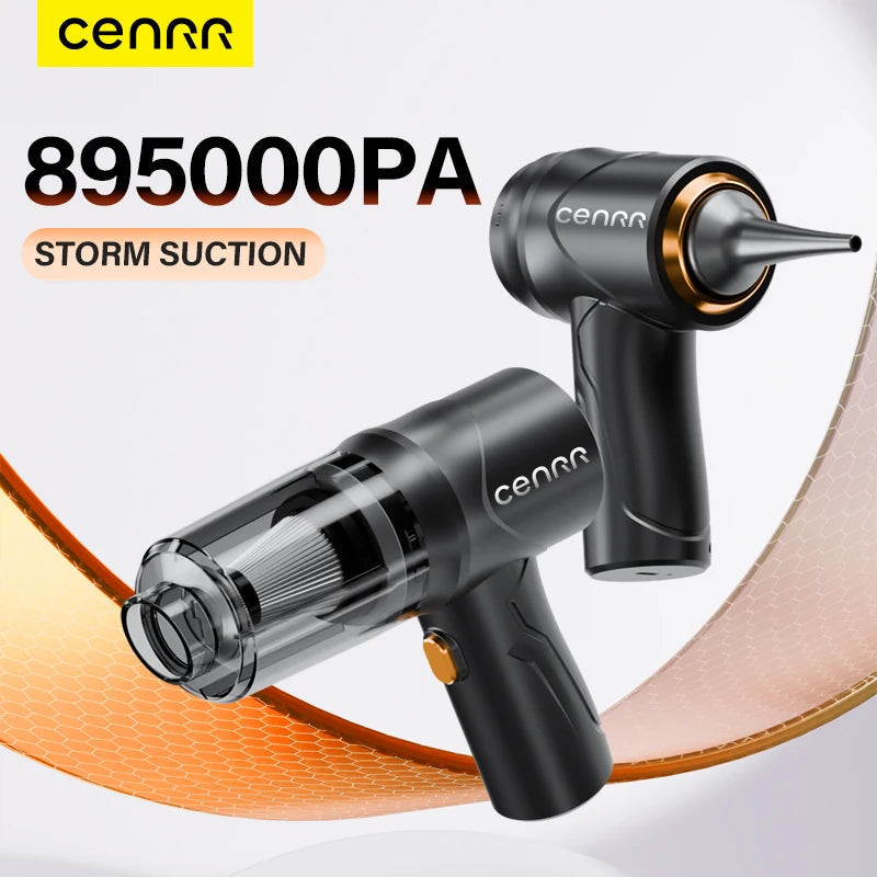 CENRR NEW 895000PA Car Vacuum Cleaner Cordless Powerful Wireless Car Cleaner Cleaning Machine HandHeld Portable Vacuum Cleaner CM World