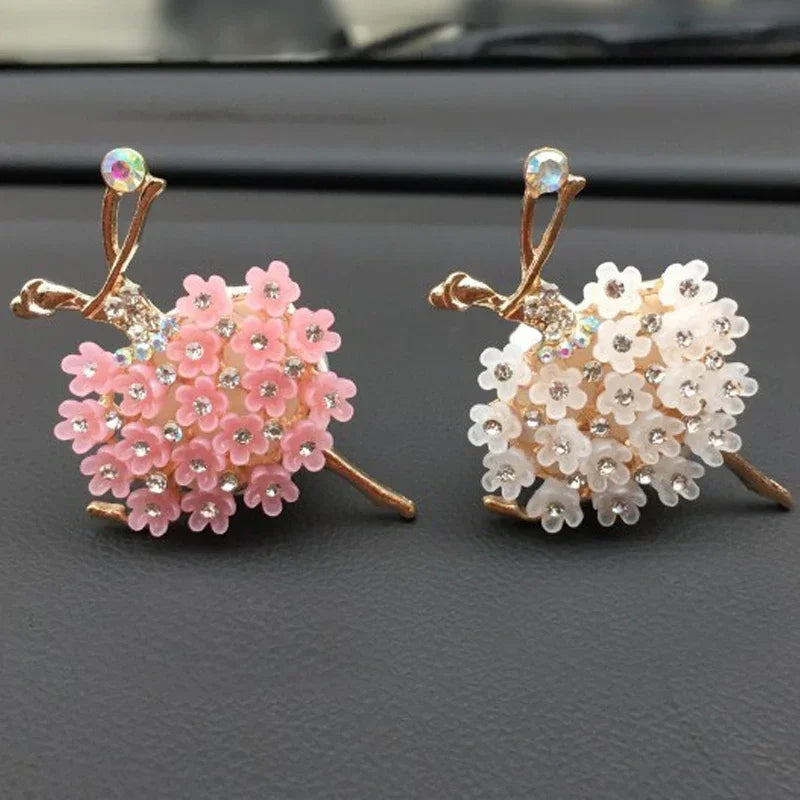 Car Fragrance Perfume Clip Diffuser Ballet Girl Car Air Freshener Auto Vent Scent Parfum Diffuser Diffuseur Voiture Car Purifier CM World