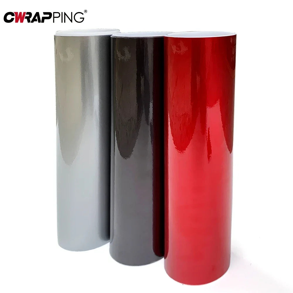 Car Vinyl Wrap Covering Film Car Decal High Glossy Auroral Films Change Color Stickers Vehicle Wrap Film for Auto Accessories Car Mobile World