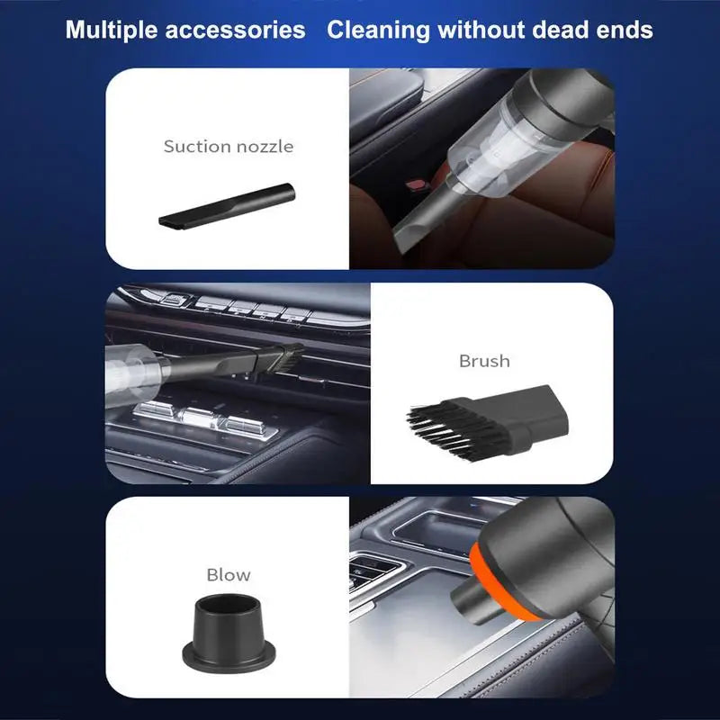 6000pa Wireless Car Vacuum Cleaner Blowable CordlessHandheld Auto Vacuums Home & Car Duals Use Mini Vacuum Cleaners For Home CM World