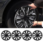 4 Pcs 16 Inch Hubcaps Anti Scratch Protection Stylish Look Universal Fit R16 Wheel Rim Cover for Most Cars Truck SUV CM World