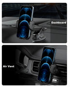 Car Phone Holder Mount 360°Rotation Suction Cup Universal Dashboard Stand Auto Windshield Phone Bracket for Car Support All Phon CM World
