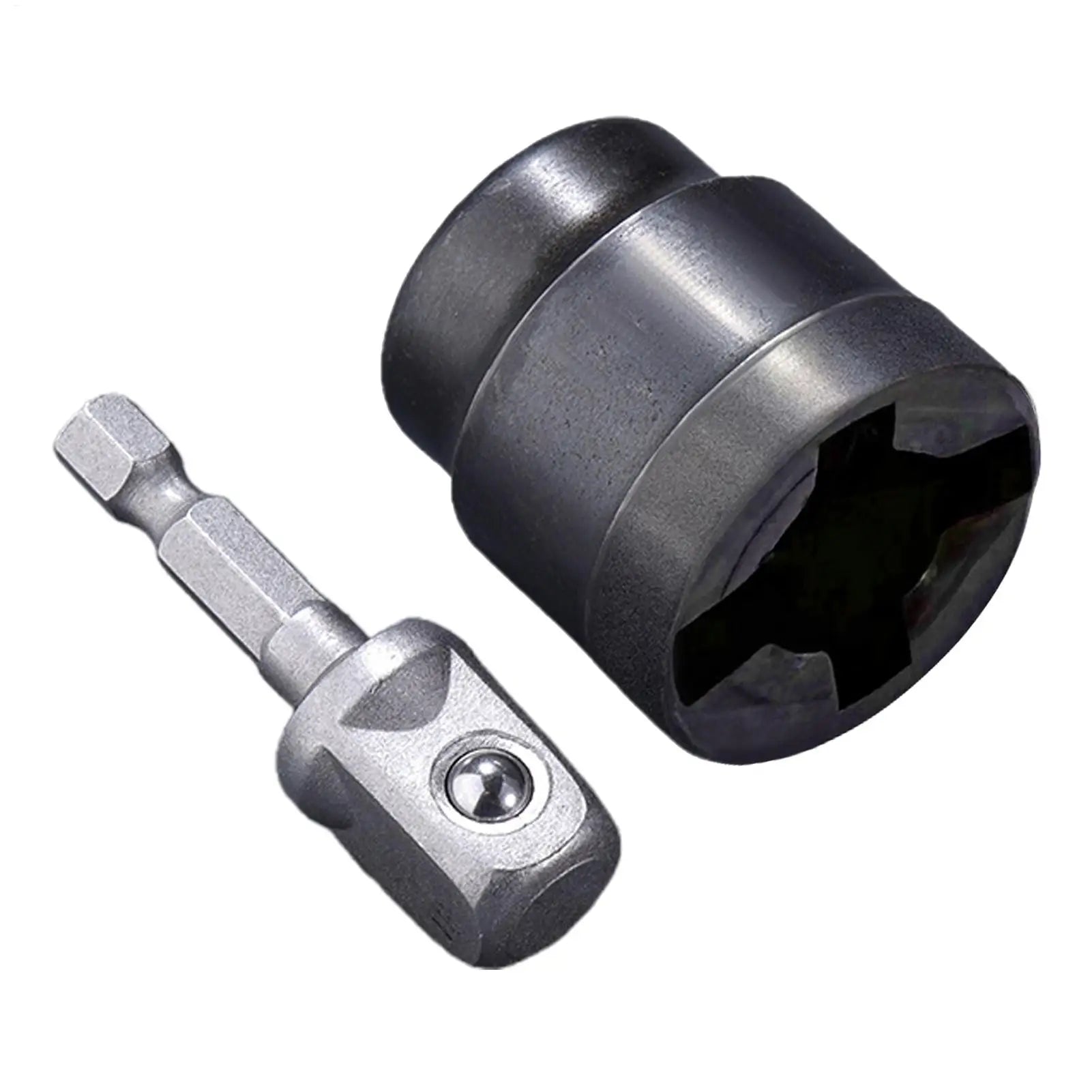 car Special socket jack Scissor Jack Adapter Rv Stabilizer Jack Drill Adapter Rust-Resistant Converter Tool Change Attachment CM World