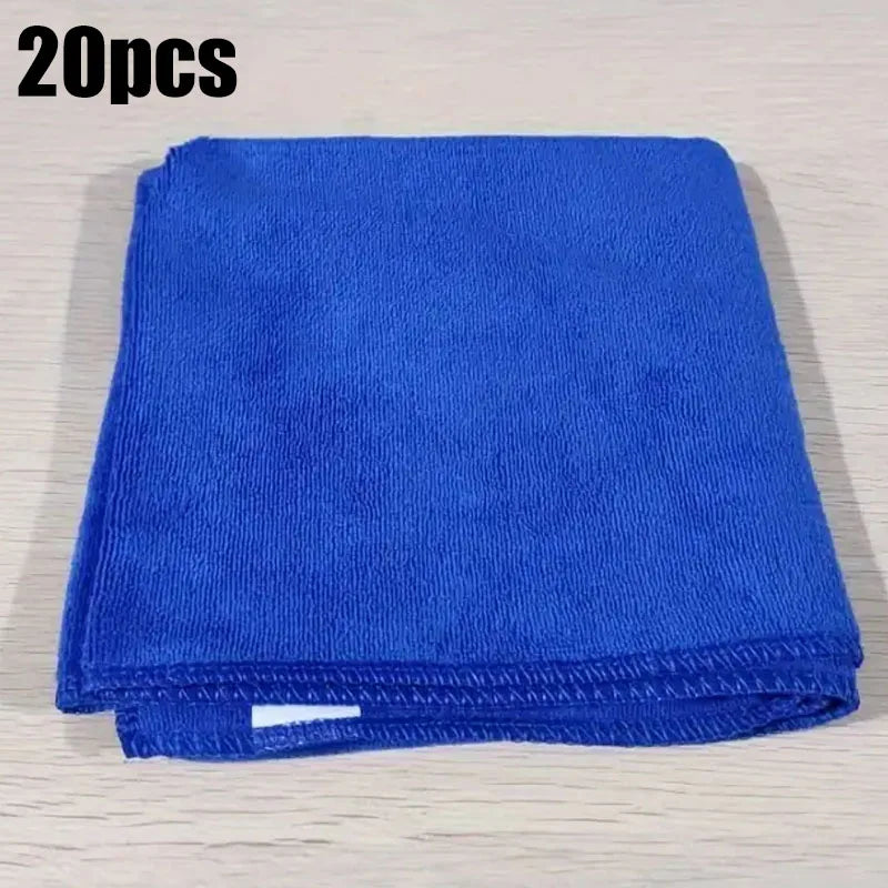 Microfiber Cleaning Cloths Lint Free Microfiber Cleaning Towel Cloths Reusable Cleaning Towels w/ Super Absorbent for Car Window
