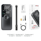 CARSUN Portable Tire Inflator Rechargeable Electric Inflator For Car  Bicycle Digital Air Compressor Football Ball Inflator Pump CM World