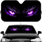 The gaze in the darkness Sun Visor Foldable Universal Car Windshield Sun Shade UV Protection Heat Insulation Foldable Cover