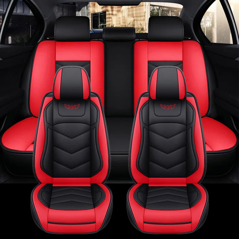 Five-Seater Car Seat Covers Four Seasons Pad Universal Fit for Most Cars Automotive Seat Cushion Protection