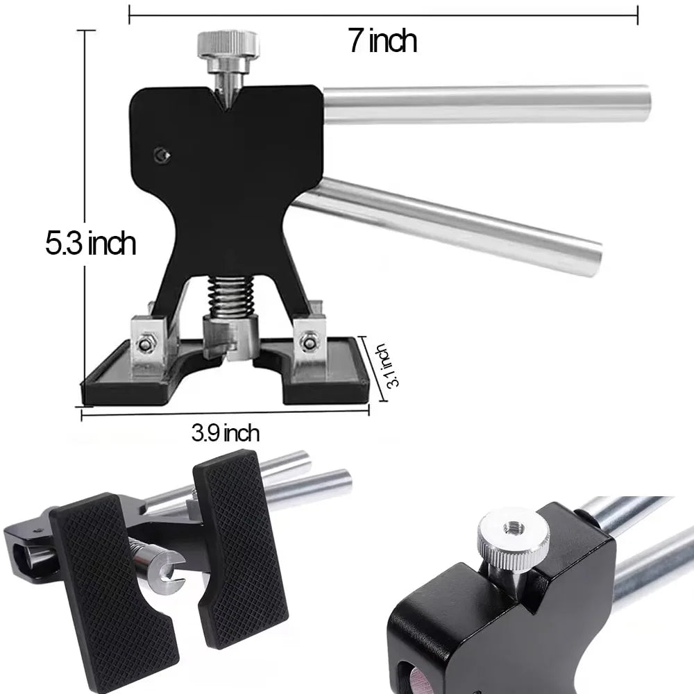 Car Dent Puller Paintless Suction Cup Lifter Repair Tools Kit Auto Body Dent Removal Kit for Auto Hail Dent Removal Workshops CM World