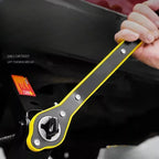 Car Labor-saving Jack Ratchet Wrench Scissor Jack Garage Tire Wheel Lug Wrench Handle Labor-saving Wrench Car Repair Tool CM World