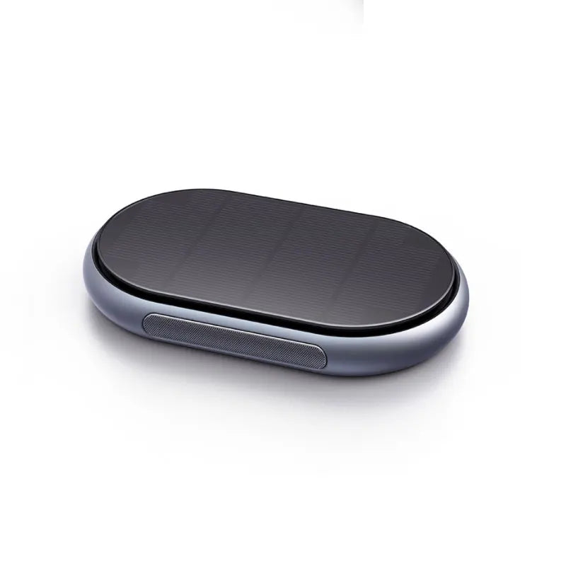 Solar Car Air Purifier 4000mah Smoke Remover HEPA filter electric Purifier Interior Air Cleaner Deodorant for Cars CM World