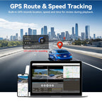REDTIGER F9 Dash Cam 4K Dash Camera Front and Rear WiFi GPS Car Camera for Parking Mode Night Vision Car Recorder By App Control Car Mobile World