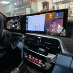 12.3'' Dual Screen for BMW 5 Series 2011-2017 To 2024 Digital Cluster Large Screen Navigation Apple Carplay Car Radio DSP BT GPS