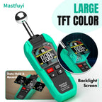 MASTFUYI Ball-shaped Non-destructive Moisture Meter, High Accuracy Digital Wood Water Leak Detector & Wall Humidity Tester CM World