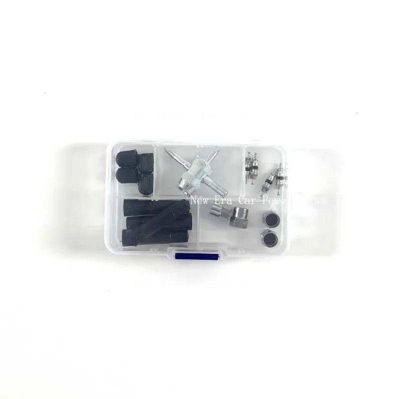 77-Piece Automotive Tire Repair Kit Vacuum Tire Patch Tool Set