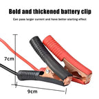 For Makita Car Battery Jump Starter Lithium Emergency Power Bank with Thickened Copper Clips with Dual USB Charging Ports