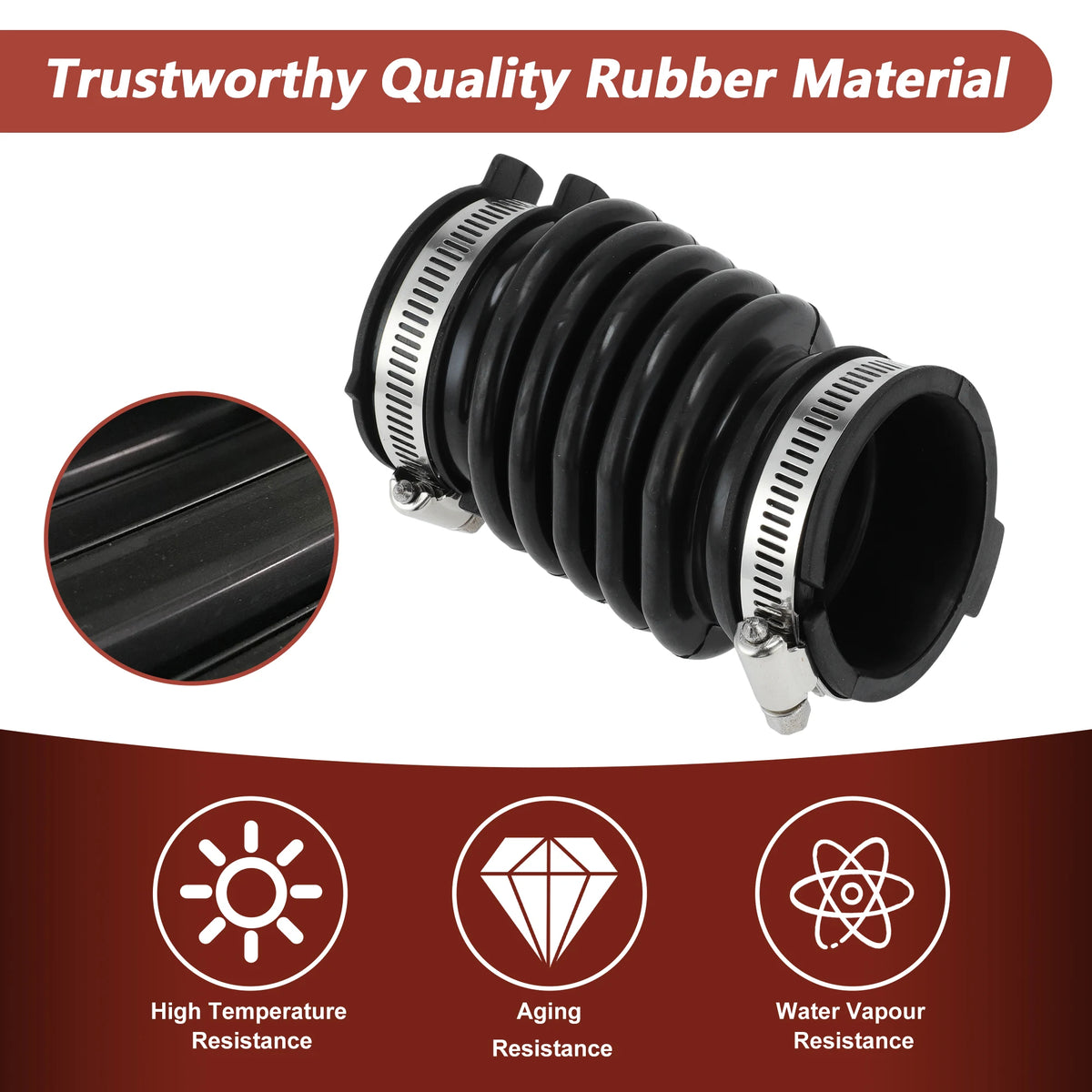 UXCELL Air Intake Hose No.1788220140 for Toyota Highlander 06-10 for Lexus RX400h 06-08 Car Accessories