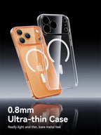 Joyroom Magnetic Case For iPhone 17 16 Pro Max Case Anti Yellow Transparent Cover For iPhone 17 Pro Wireless Charger Thin Cover Car Mobile World