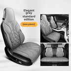 Nappa Leather Car Seat Covers Full Set 5 Seater Universal Car Seat Cushion Auto Accessories Interior Car Seat Protective Covers CM World
