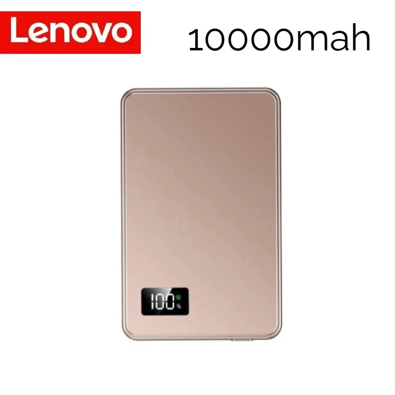 Lenovo 20000mAh Magnetic Wireless Power Bank Thin Portable PD22.5W Fast Charging External Battery For Magsafe For iPhone Samsung Car Mobile World