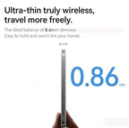 Anker Nano Power Bank, Ultra-Slim 5,000mAh Wireless Charging Battery,Portable Charger, for iPhone Air/17/16 Car Mobile World