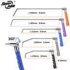 Super PDR Car Paintless Dent Repair Pry Bar Set Adjustable Rotating Pry Bar Damage-Free Dent Repair No Bodywork Needed CM World