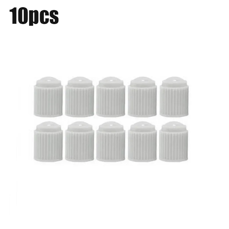 20Pcs Car Tire Tyre Valve Caps with O Rubber Ring Dust Covers Plastic Black Grey Red Stem Valve Caps for Cars Motorcycles Bike CM World