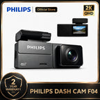 PHILIPS Dash Cam F04 2k Mini Car Camera With 1.47 Inch Ips Screen Wifi App Control Night Vision 24h Parking Monitor Car Dvr Car Mobile World