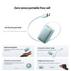 ANKER S1 ANKER A1638 45W 10000MAH Fast Portable Charger 235g Lightweight Power Bank Comes With 70CM Data Cable PD Fast Charging