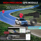 4K WIFI Dash Cam Mini CAR DVR Support Front and Rear Dual Lens 1080P Black Box Room Night Vision Camera Parking Monitor Car Mobile World