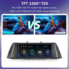 1920*720 Multimedia Car Radio Screen For BMW 5 Series F10 F11 CIC NBT System 2011-2017 Wireless Carplay Android Auto Display
