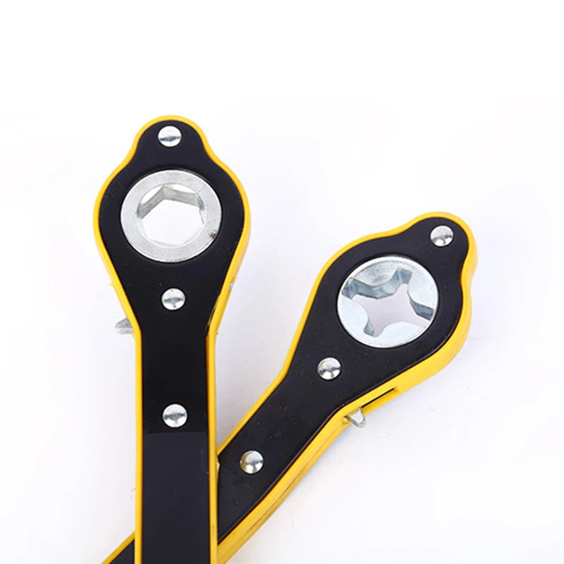 Car Labor-saving Jack Ratchet Wrench Scissor Jack Garage Tire Wheel Lug Wrench Handle Labor-saving Wrench Car Repair Tool CM World