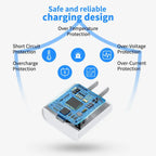 35w PD Fast Charger for iPhone 13 Pro 14 Plus 11 12 mini XS Max XR X for iPad Air Quick Charging Cable USB-C Power Adapter Car Mobile World
