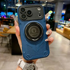 Luxury Magnetic Invisable Ring Holder Kickstand Phone Case For iPhone 17 Pro Max 16 Plus 15 14 13 12 Shockproof Slim Fit Cover
