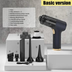 Lenovo 1290000Pa Car Vacuum Cleaner 2 -in-1 Portable Wireless Car Vacuum Cleaner Handheld Home Car Dual Use Vacuum Cleaners Car Mobile World