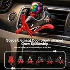 Car Air Vent Clip Fragrance Diffuser Propeller Ornaments Cat Pilot Rotate Freshener Vent Decorations Auto Interior Accessories